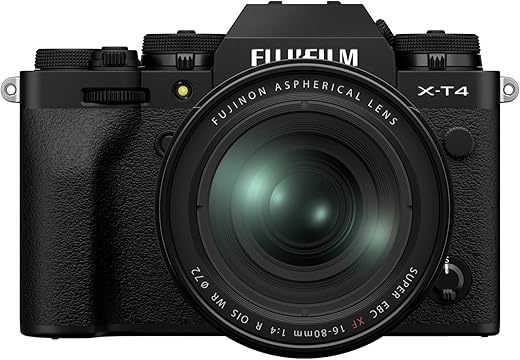 Fujifilm X-T4 with XF16-80mm Lens - Black: Review