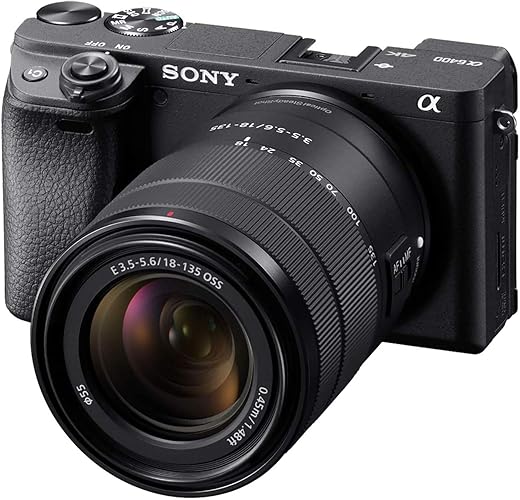 Sony a6400 Mirrorless Camera with 18-135mm Lens: Capture Every Detail!